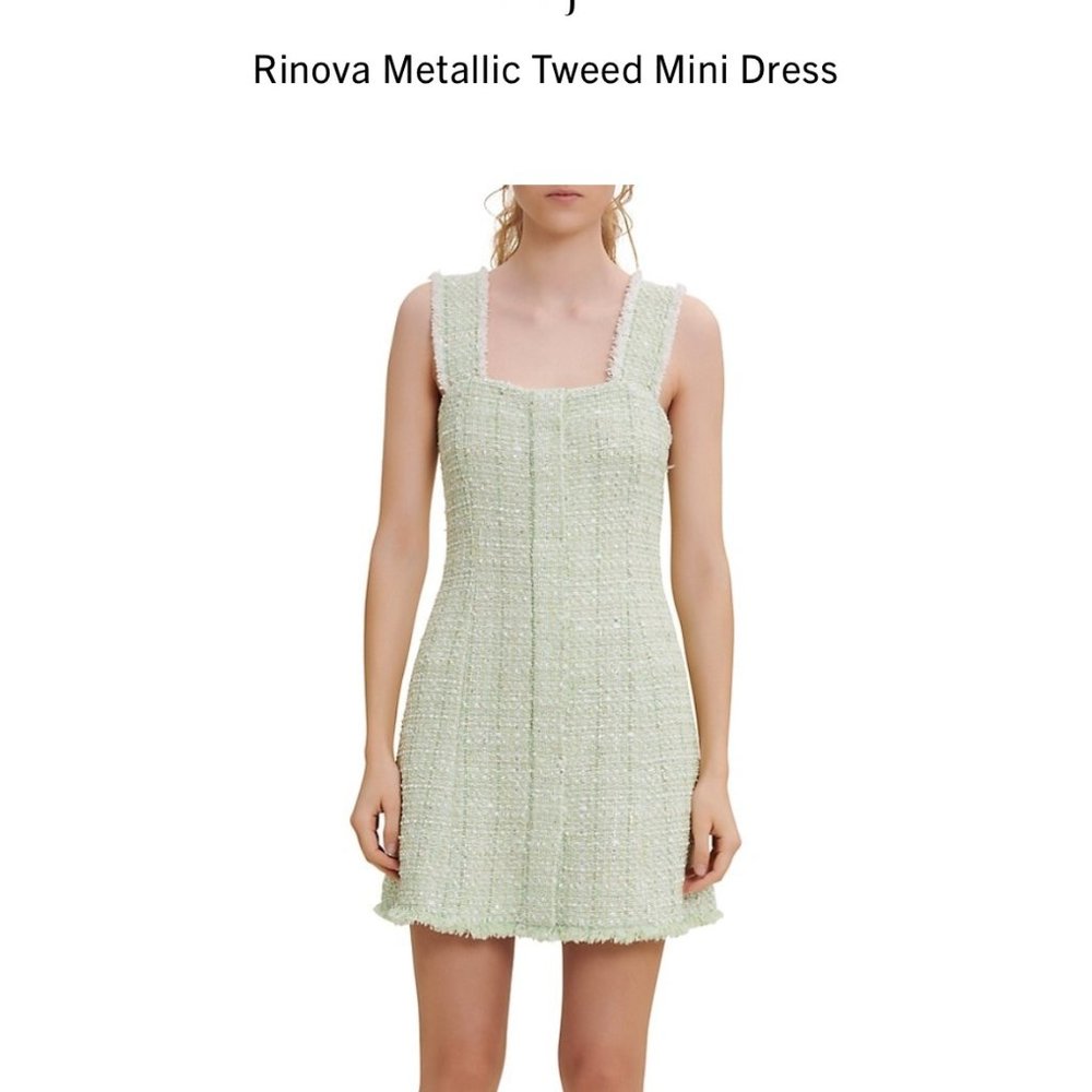 Maje tweed mini dress. size 36
